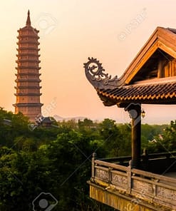 103258648 Bai Dinh Pagoda The Biggiest Temple Complex In Vietnam In Trang An Ninh Binh