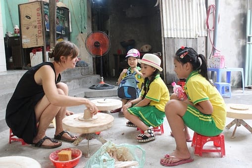 Bat Trang Potery Village Hanoi Making