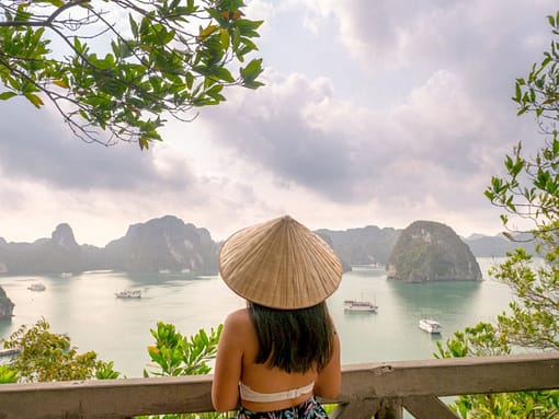 Titop Island Panorama Paradise Elegance Halong Bay Vietnam Laugh Travel Eat