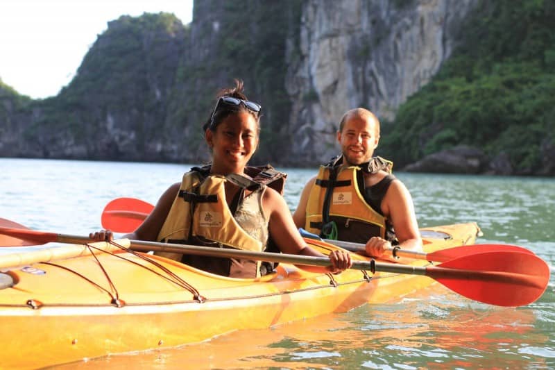 Halong Bay Cruise Kayaking 6 2017 13